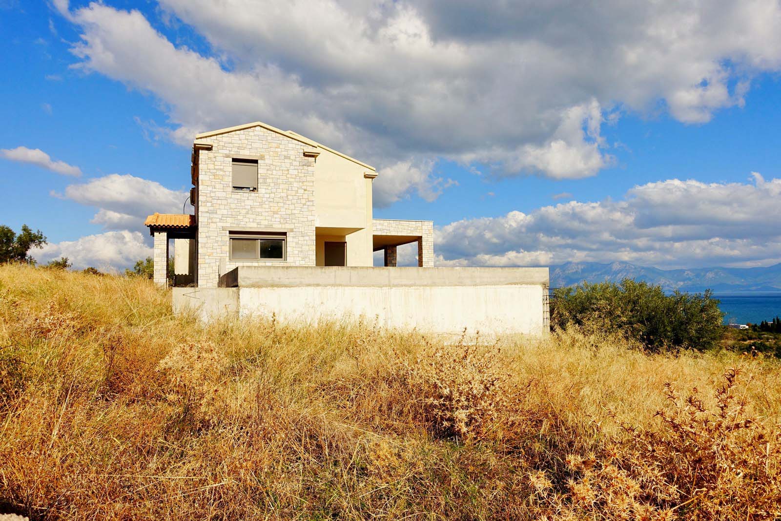 Contemporary Estate with Pool in Anthidonos