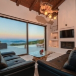 Panoramic Sea & Sunset Views near Ionian Coastline