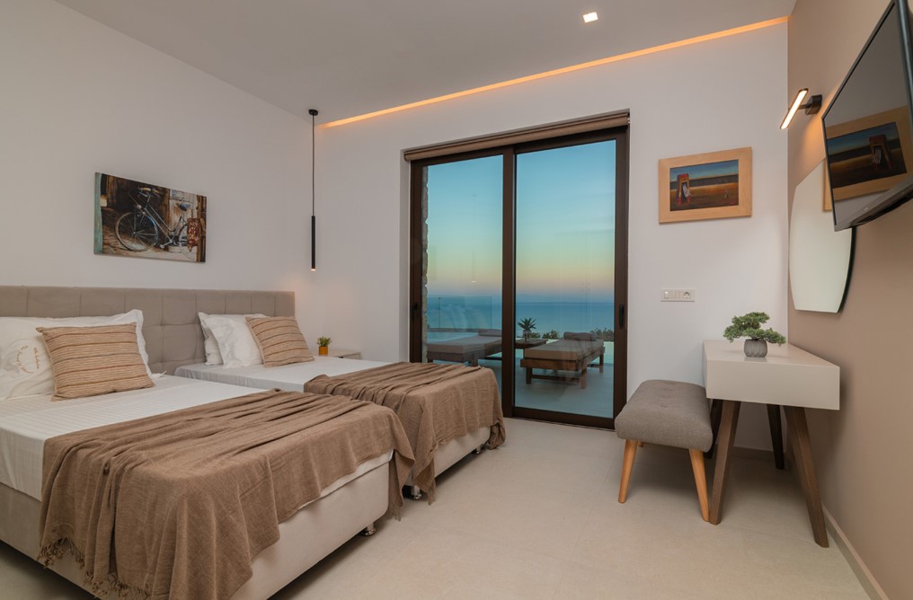 Panoramic Sea & Sunset Views near Ionian Coastline