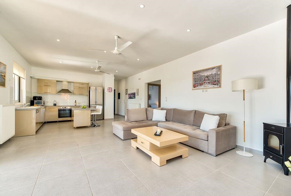 Dual Luxury Residences Near the Sea in Alykes