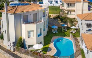 Three Luxe Villas on Zakynthos Coastline