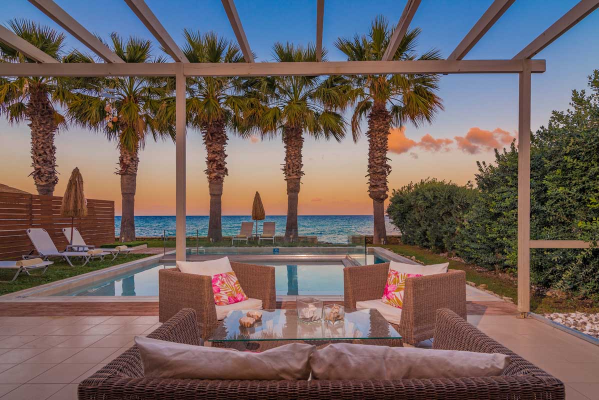 Three Luxe Villas on Zakynthos Coastline