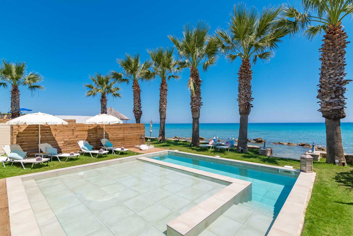 Three Luxe Villas on Zakynthos Coastline